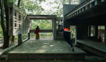 红砖美术馆之后，董豫赣在乡下建了座现代版“古典园林”
