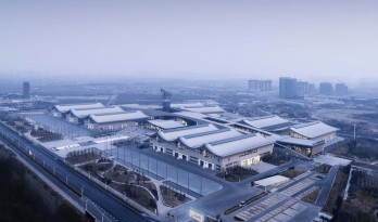 石家庄国际会展中心，世界最大悬索结构展厅 / 清华大学建筑设计研究院