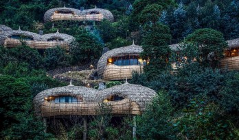 隐于茂密丛林中的豪华酒店——Bisate 度假屋 / Nicholas Plewman Architects
