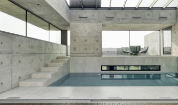 水与混凝土协奏出的生命之歌：22º 别墅 / Dreessen Willemse Architecten