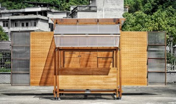 乡村振兴流动工作舱——新型竹构空间装置 / 南京大学建筑与城市规划学院